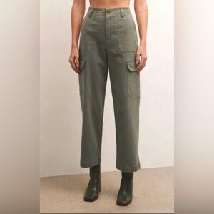 Z Supply Women’s Noah Cargo Evergreen Pants
